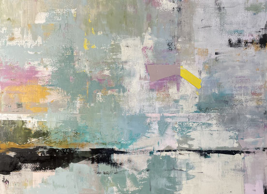 Acrylfarbe auf Leinwand 120 x 160 cm 