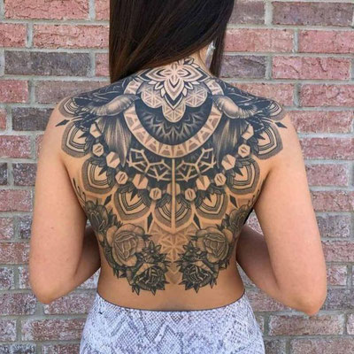 Tattoo Ideen Frauen Mandala
