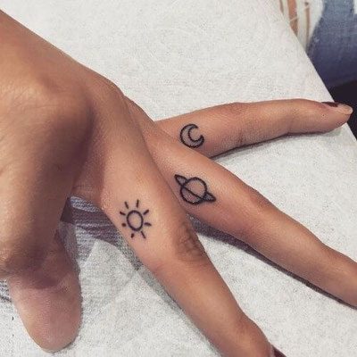 Tattoo Ideen Frauen kleine Tattoos  