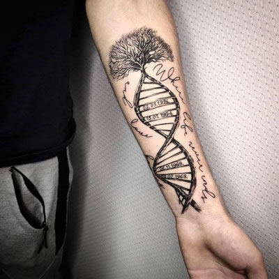 Tattoo Ideen Männer Familie Stammbaum