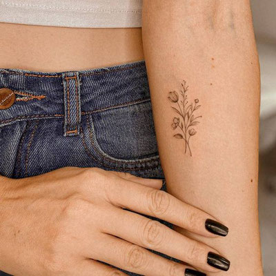 Kleine Tattoos Unterarm Frauen