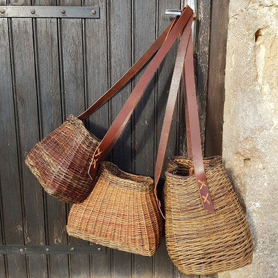 Paniers bandoulières , sacs à main, paniers de cueillette