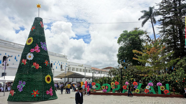 Parque Caldas. Popayán.