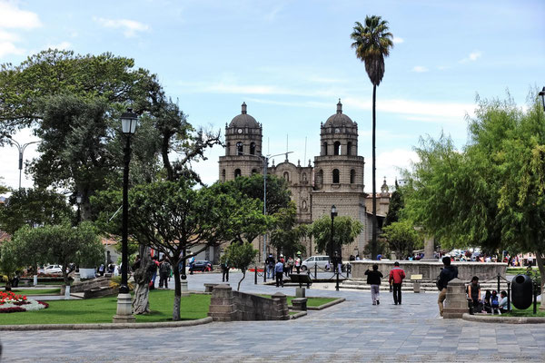Plaza de Armas. Cajamarca.