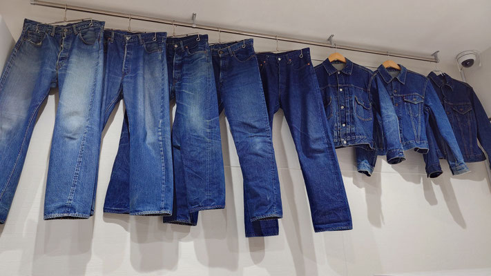 札幌のヴィンテージデニム、リーバイス501XX、66、506XX507XX557XX買取