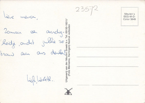 Ansichtkaart Gevangenis Leeuwarden A0077-b