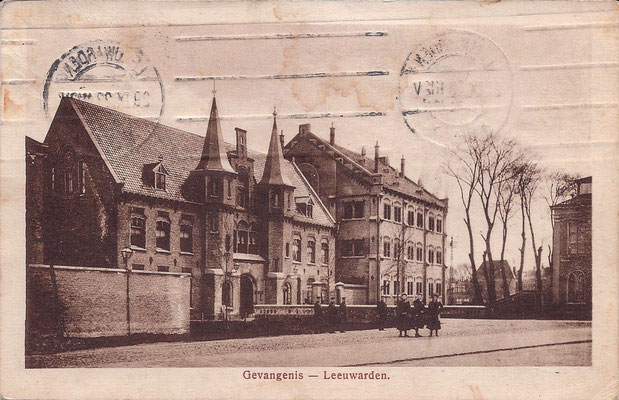 Ansichtkaart Gevangenis Leeuwarden A0107-a