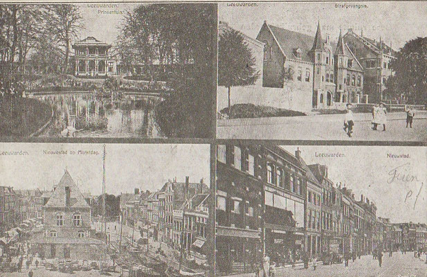 Ansichtkaart Gevangenis Leeuwarden A0165-a