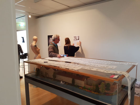 Maquette op reis 20 februari 2017 Museum Heerenveen