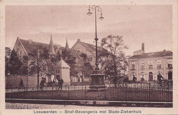Ansichtkaart Gevangenis Leeuwarden A0091-a