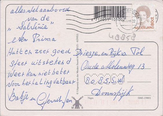 Ansichtkaart Gevangenis Leeuwarden A0094-b
