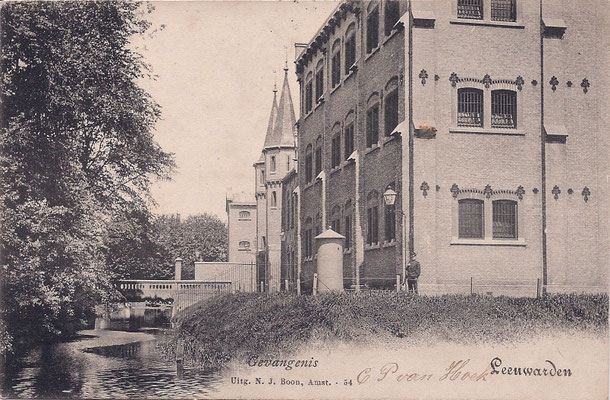 Ansichtkaart Gevangenis Leeuwarden A0093-a