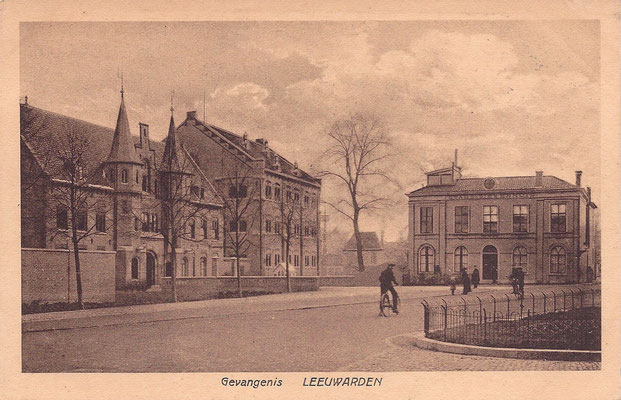 Ansichtkaart Gevangenis Leeuwarden A0004-a