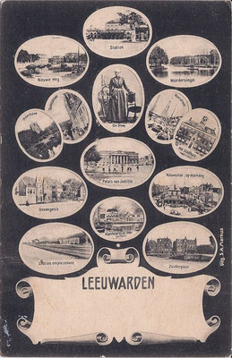 Ansichtkaart Gevangenis Leeuwarden A0083-a