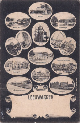 Ansichtkaart Gevangenis Leeuwarden A0083-a