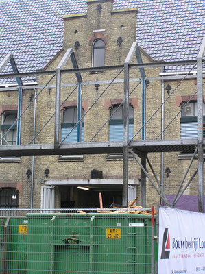 Sloop en verbouw Blokhuispoort april 2015