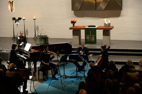 „Messiaen" am 15.11.2015 (Konzert und Lesung)