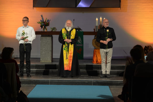 "Bilder der Seele" KonzertMeditation 17.06.22, Pater Anselm Grün, Hans-J. Hufeisen, Oskar Göpfert