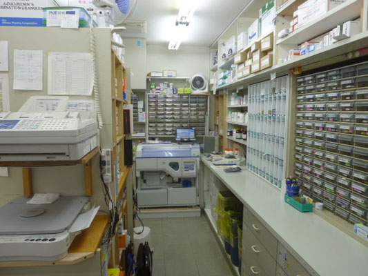 神聖な調剤室です！！