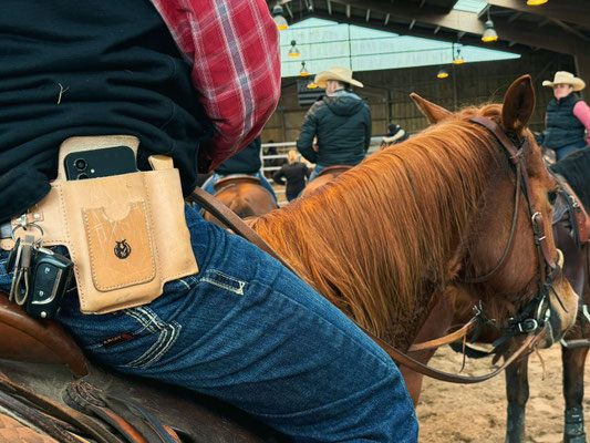 étui tactique ceinture téléphone port vertical