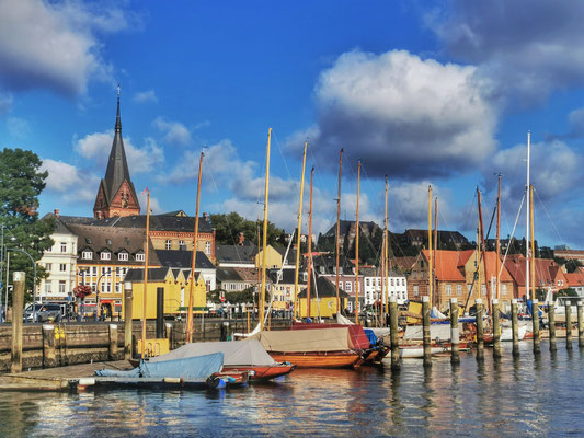 Reisefotografie: Flensburger Hafen im Sommer