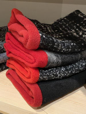 Fleece-Futter rot | Wolle