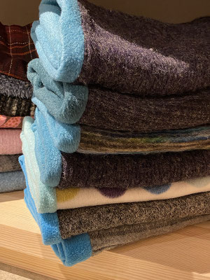 Fleece-Futter türkis | Wolle