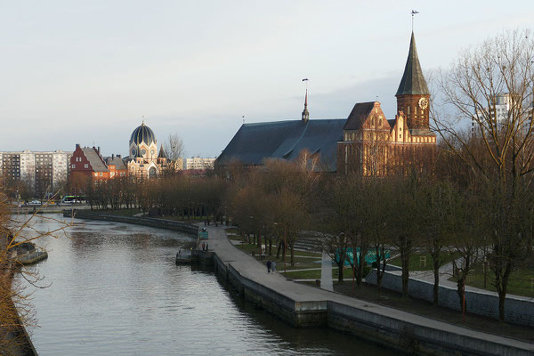 Blick auf die Kneiphof-Insel
