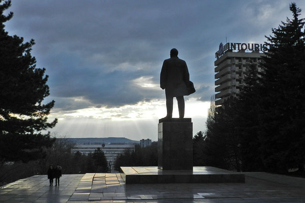 Lenin wacht über Pjatigorsk.