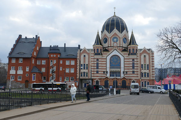 Die Synagoge von Königsberg wurde wieder aufgebaut