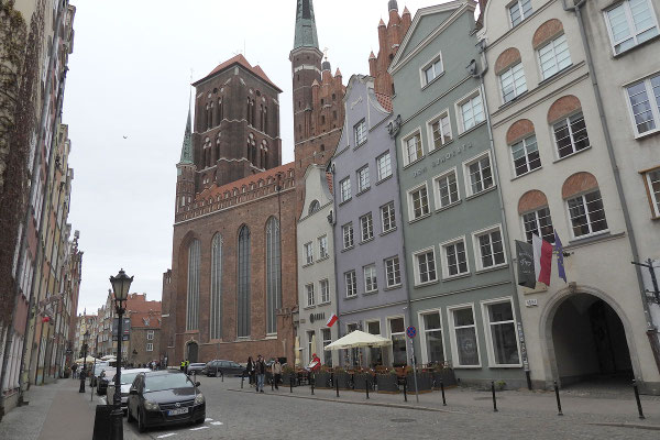 In der Altstadt von Danzig