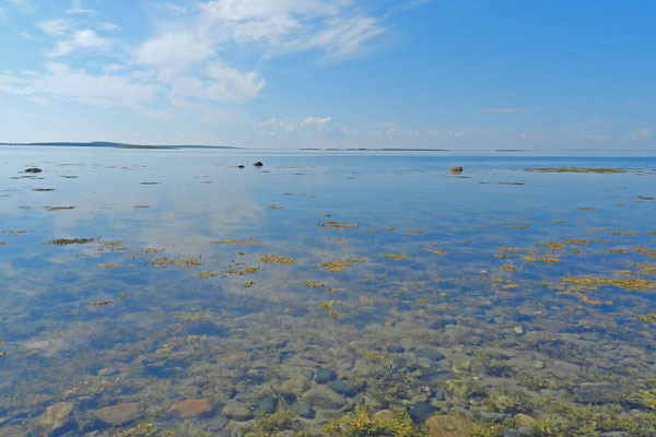 Das Weiße Meer bei Windstille