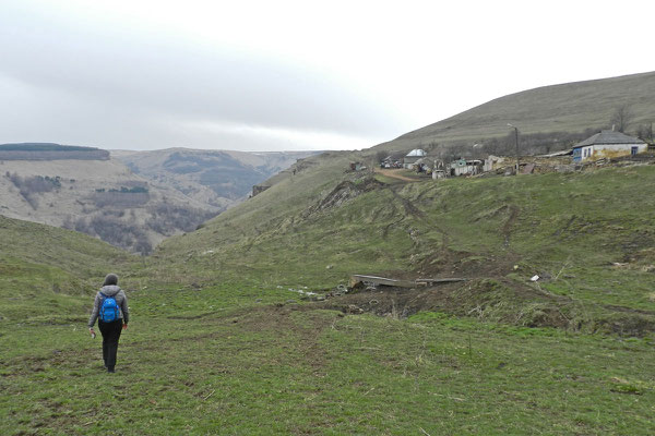 Beginn der Wanderung von Elkusch