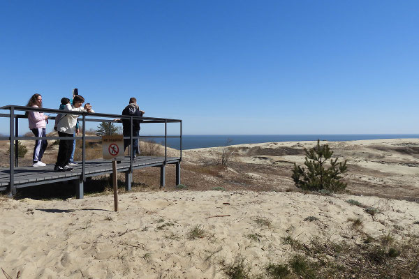 Aussichtsplattform auf Ephas Düne
