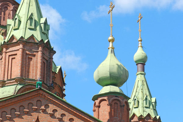 Die Alexander-Newski-Kirche gehört wieder den Gläubigen.