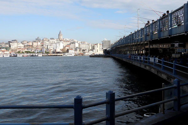 Galata-Brücke in Istanbul