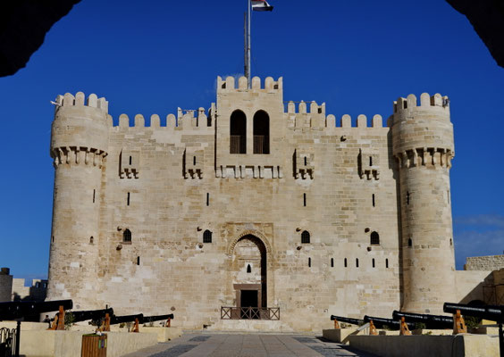De citadel van Qaitbay (Alexandrië)