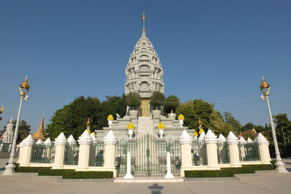 Het koninklijk paleis in Phnom Pen
