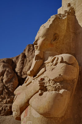De dodentempel van Hatsjepsoet bij Luxor