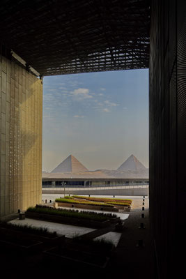 Pyramide van Gizeh vanuit het GEM
