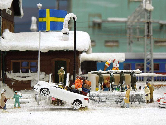 Urlaub im winterlichen Schweden März 2016