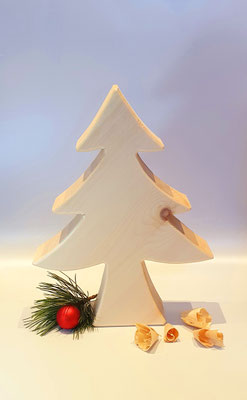 Baum;  XXS Euro 15.- 22cm ; XS Euro 25.- 30cm;    S Euro 35.- 40cm; M Euro 45.- 47cm; INFO: Holz ist ein Naturprodukt, daher können Abweichungen vorkommen.