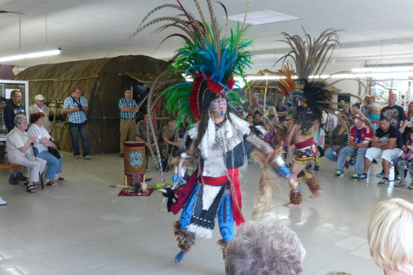 Issac und Roberto Martinez im Indianermuseum 2015