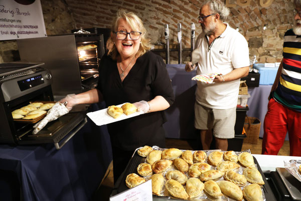 Empanadas von Algo Rico, auch oft am Slow Food Markt in Horn zu finden... 