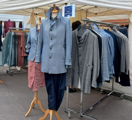 Kleidung für Herren und Damen , vom Designer Jürgen Brand 