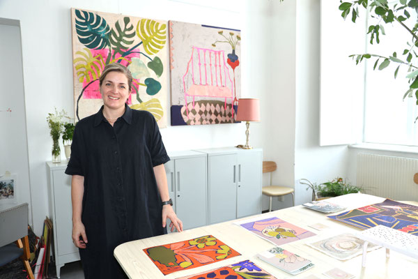 Birgit Kiennast - neues Studio im Kunsthaus 