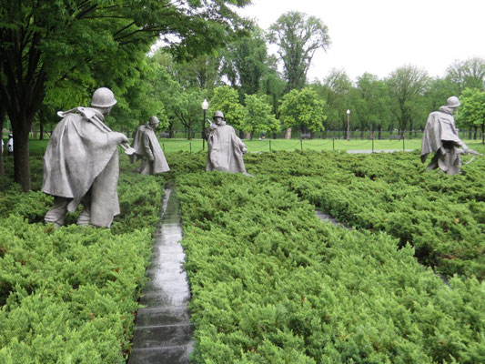 Korean War Veterans Memorial, Washington, USA