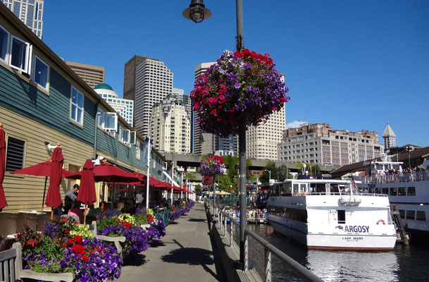 Seattle Waterfront, Seattle, USA