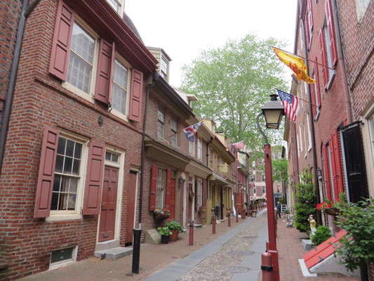 Elfreth Alley, Philadelphia, USA