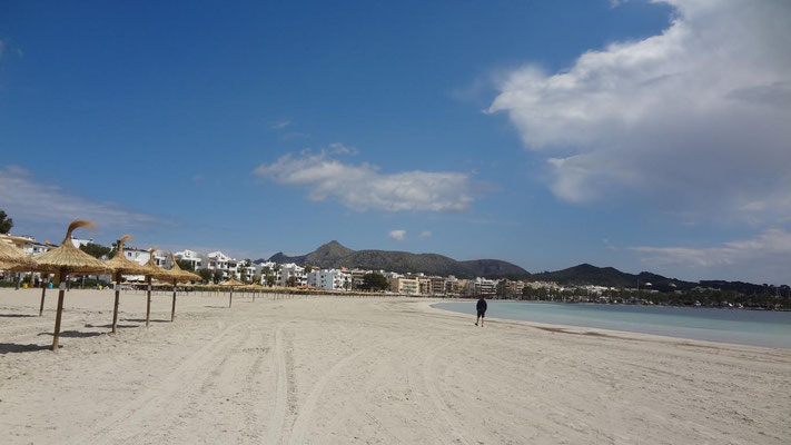 Strand, Port d' Alcudia, Mallorca